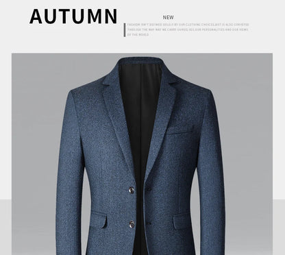 Men’s business casual blazer, spring & autumn