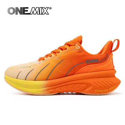 ONEMIX Cushion Running Shoes – Men & Women, Heavy Runner Friendly
