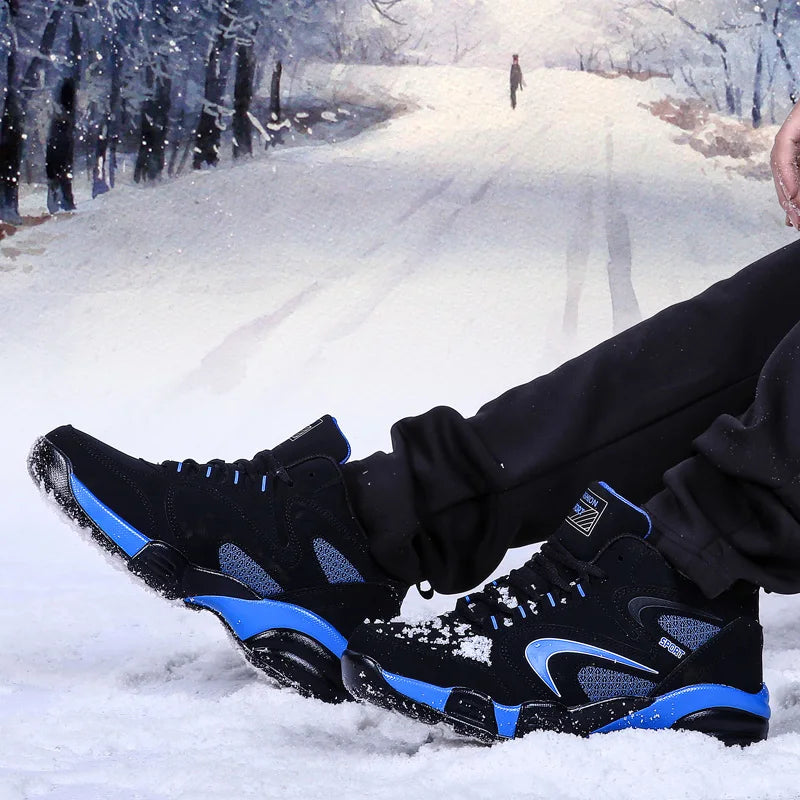 Men’s winter snow shoes, warm and non-slip
