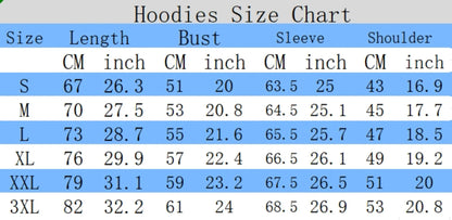 Trendy unisex letter-print hooded sweatshirt