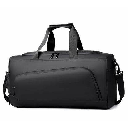 Large-capacity sports and gym duffel bag