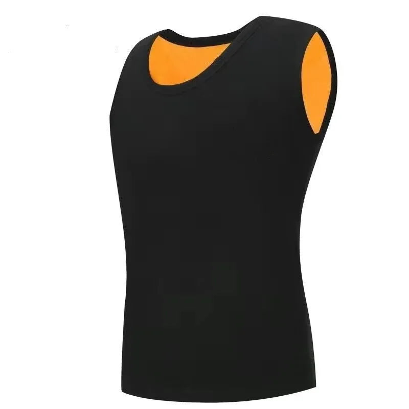 Comfortable shaping male vest for cold weather
