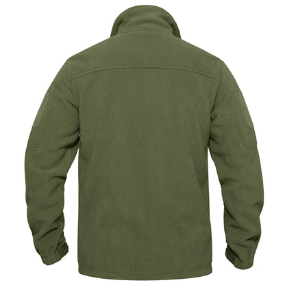 Men’s cotton-padded winter vest with stand collar