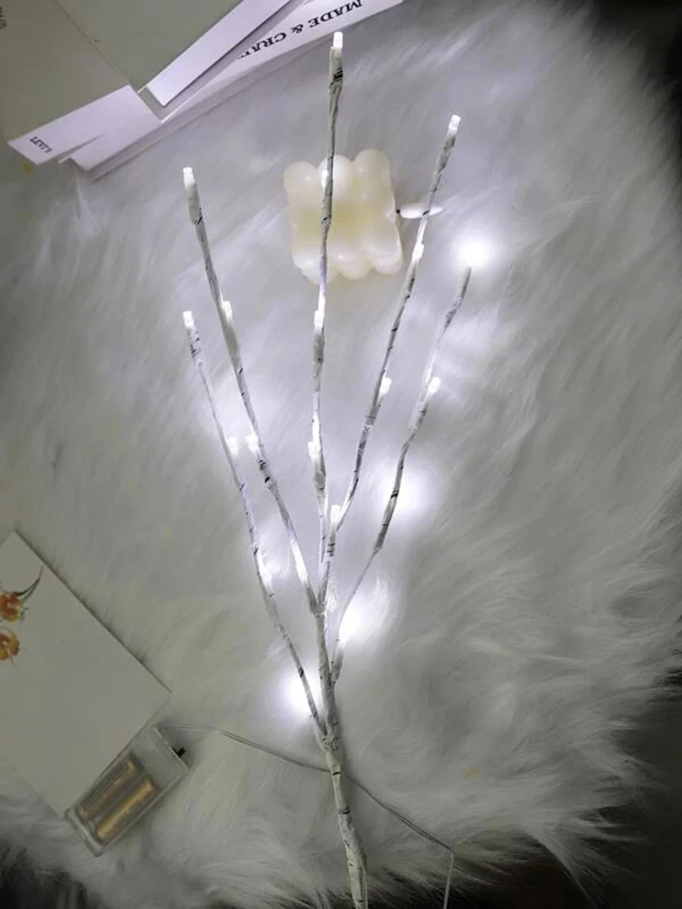 20 LED willow branch lights—perfect for home, bedroom, or party decoration