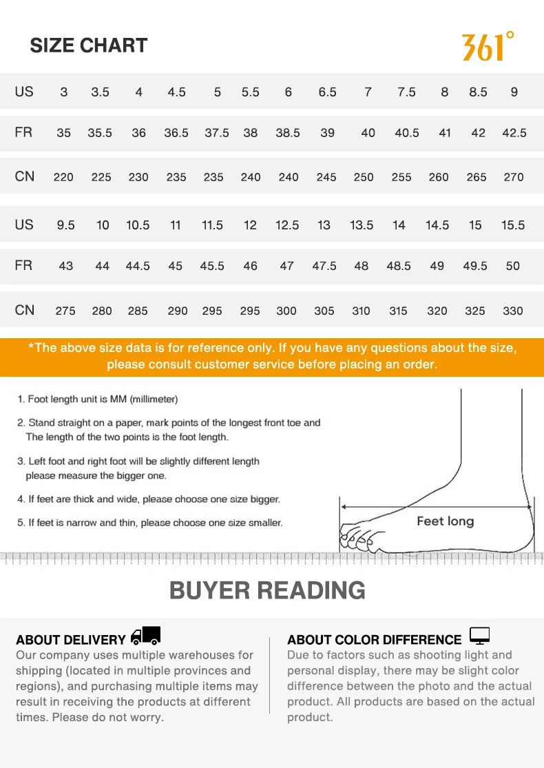 361° Flame 4.0 men’s carbon plate running shoes