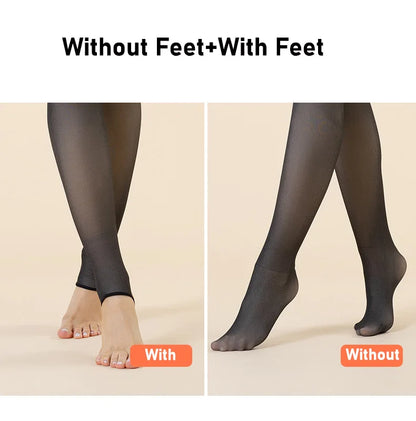 Fleece Thermal Leggings – High Waist, Cozy & Stretch