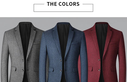 Men’s business casual blazer, spring & autumn