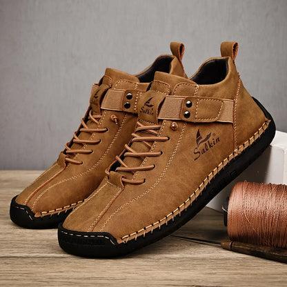 Breathable sneakers and ankle boots for men