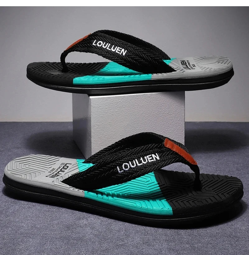 Men’s high-quality summer flip flops