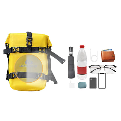 Compact protective bag for motorcycle maintenance gear