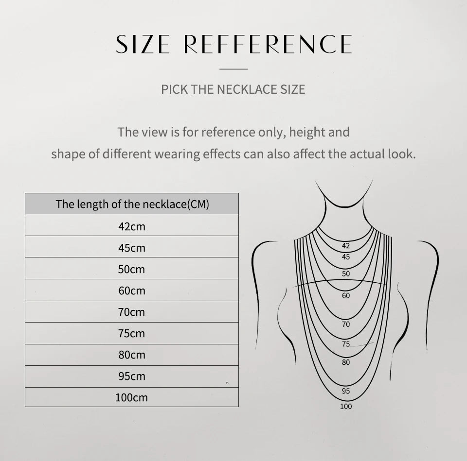 Women’s Moissanite Diamond Necklace – Silver Chain