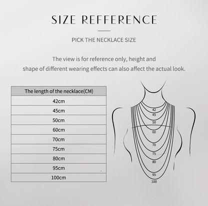 Women’s Moissanite Diamond Necklace – Silver Chain