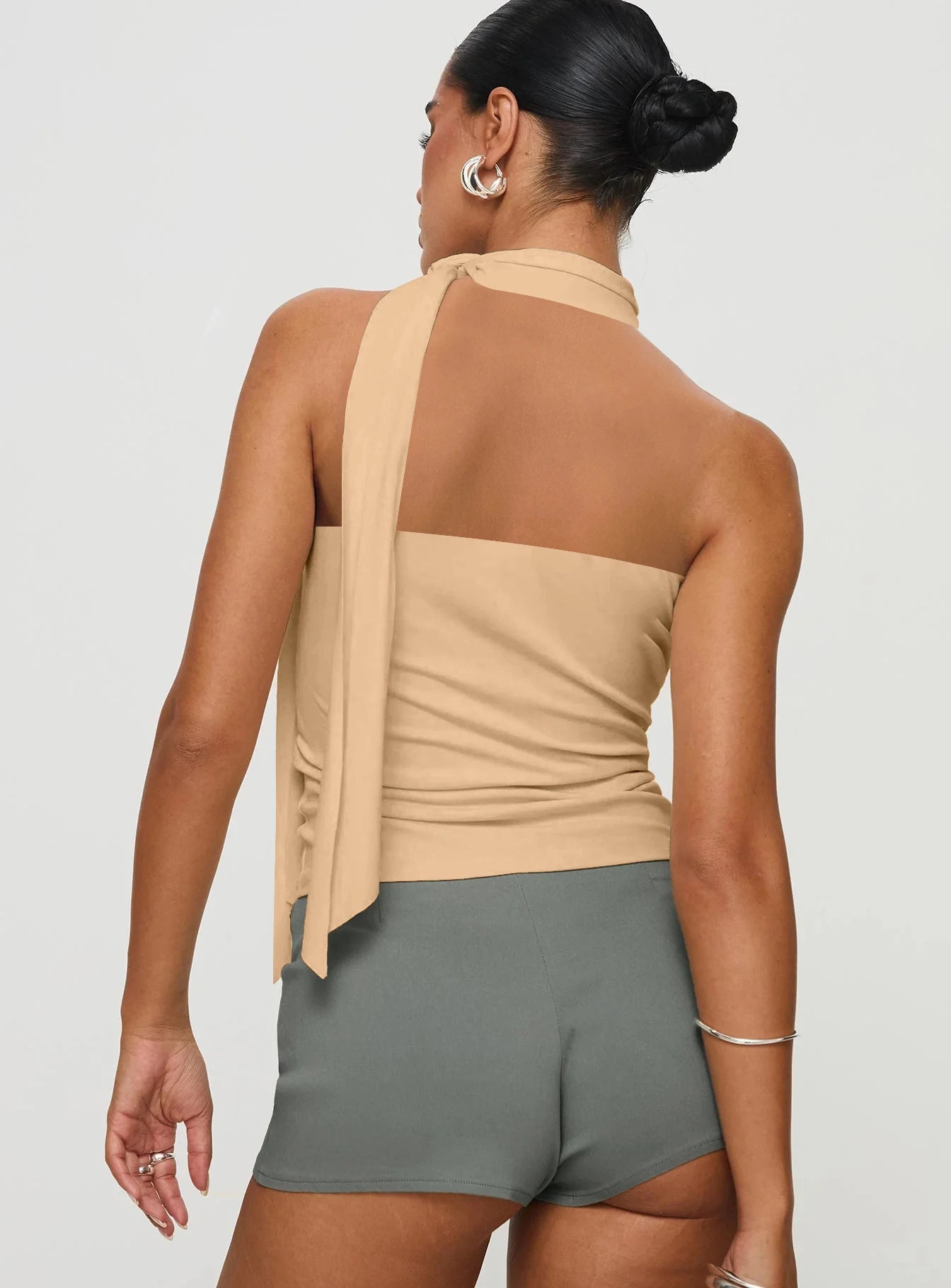Sexy elegant casual street style top