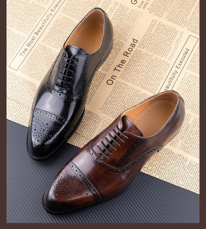 Handmade formal shoes for office, wedding, and parties