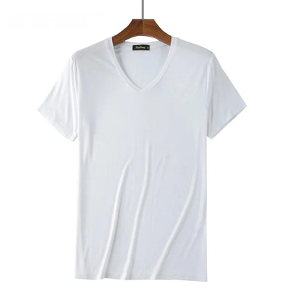 Sweat-absorbent classic round-neck gym undershirts