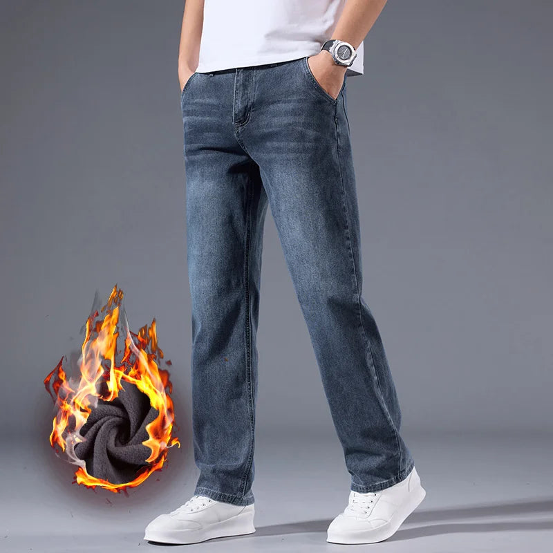 Men’s autumn/winter sport jogger pants, loose fit
