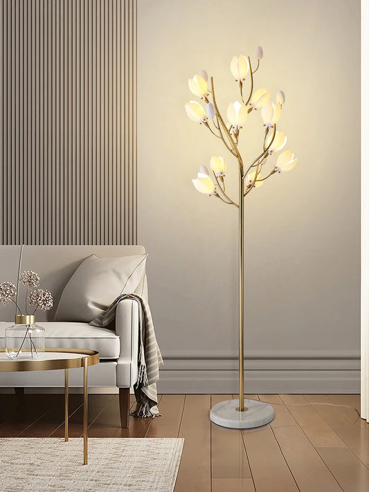 Nordic vertical floor lamp for living room or bedroom décor