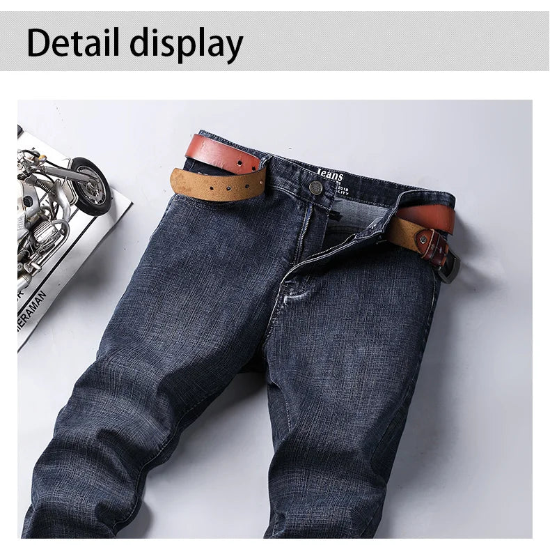 Classic blue & black fashion jeans for men