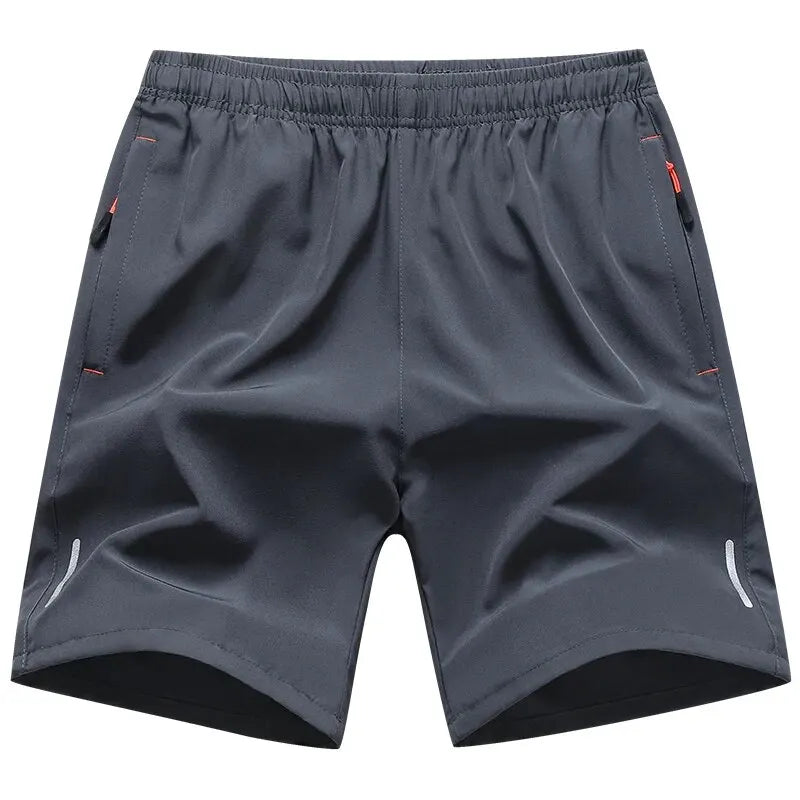 Men’s breathable summer sports shorts with elastic waist