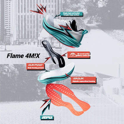 361° Flame 4.0 men’s carbon plate running shoes
