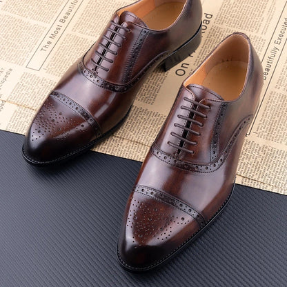 Handmade formal shoes for office, wedding, and parties