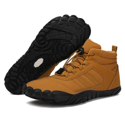 Winter Snow Boots – Warm Fur Lined, Non-Slip Barefoot Style