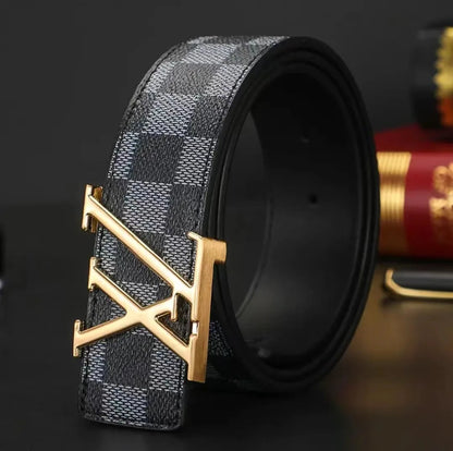 Genuine cowhide business and casual waistband