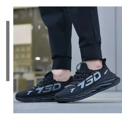 Men’s breathable mesh summer running shoes