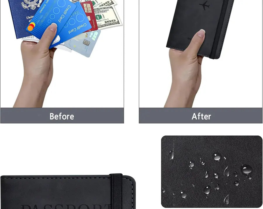 Essential travel accessory for safe document storage