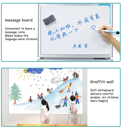Magnetic dry erase board for fridge—perfect for reminders and memos