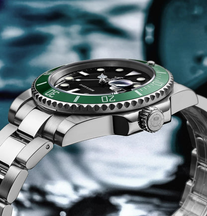 Waterproof stainless-steel men's quartz watch