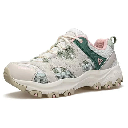 Unisex Outdoor Sneakers Wear-resistant Hiking Shoes For Men Women Non-Slip Tactical Climbing Shoes Breathable Trekking Sneakers