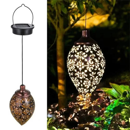 Outdoor water-drop solar projection light—waterproof and decorative