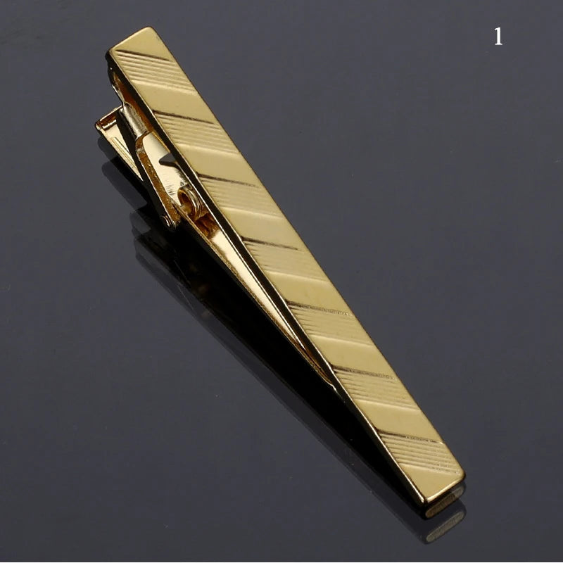 Elegant crystal tie bar for gentleman’s accessories