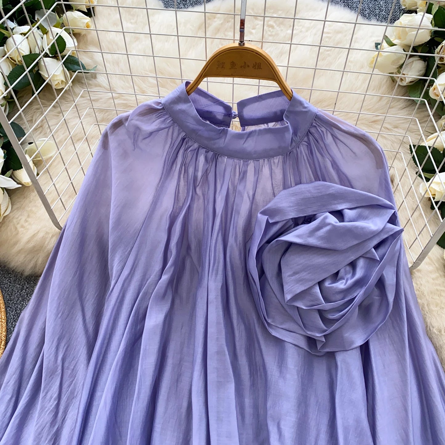 Elegant solid-color women’s blouse for everyday wear