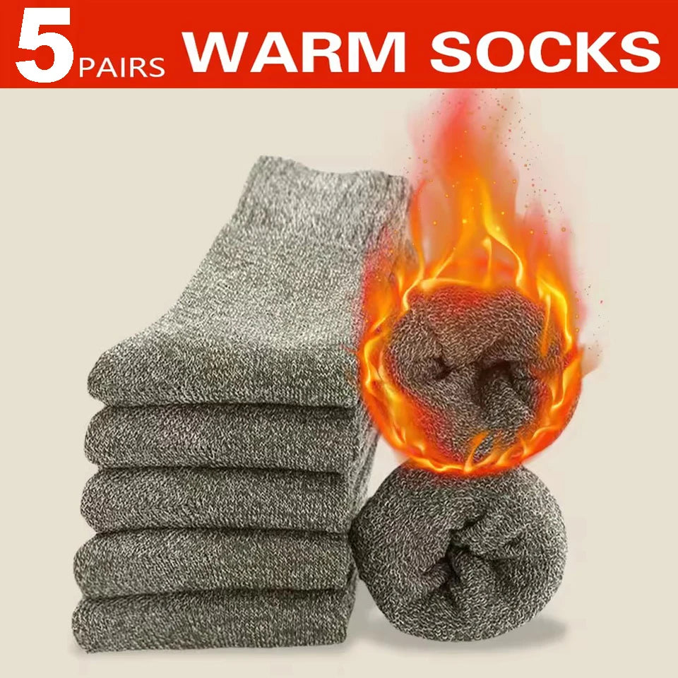 Cozy antifreeze cashmere casual socks