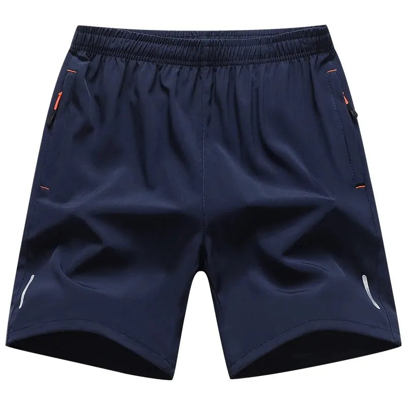 Men’s breathable summer sports shorts with elastic waist