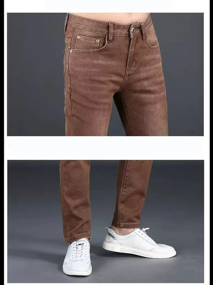 Trendy slim denim—easy to match, perfect for daily wear