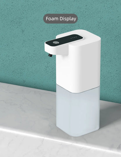 Rechargeable touch-free hand soap dispenser for clean, easy use