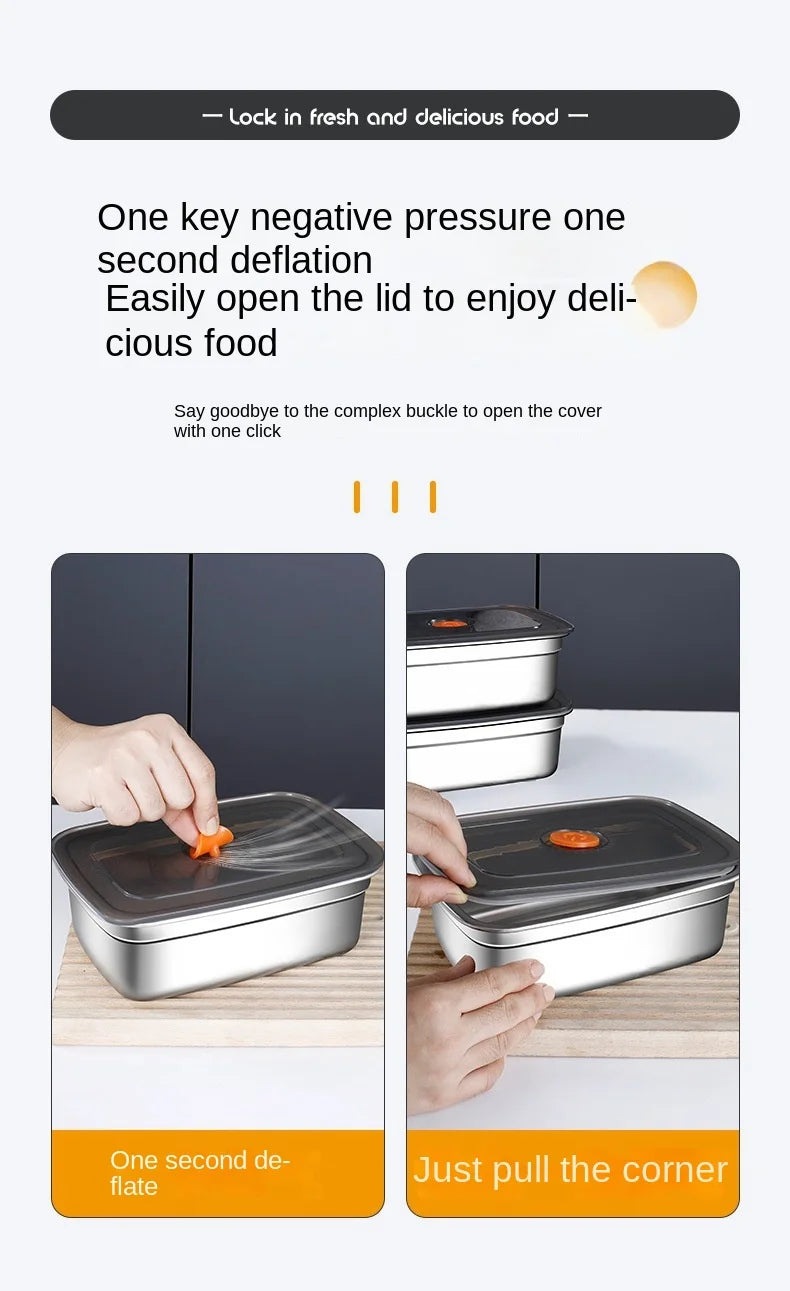 316 stainless steel leak-proof bento lunch box