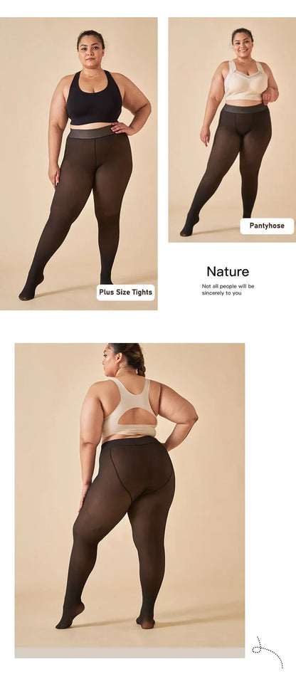 Fleece Thermal Leggings – High Waist, Cozy & Stretch