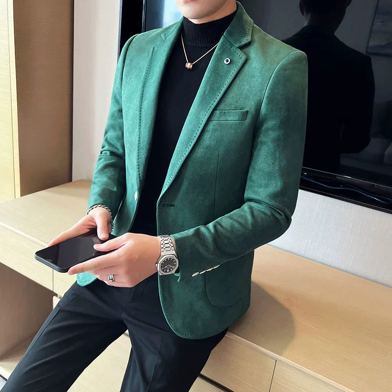 Elegant luxury suit coat for business or wedding