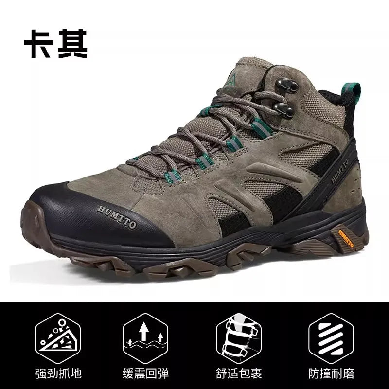 HUMTTO men’s winter hiking and climbing shoes