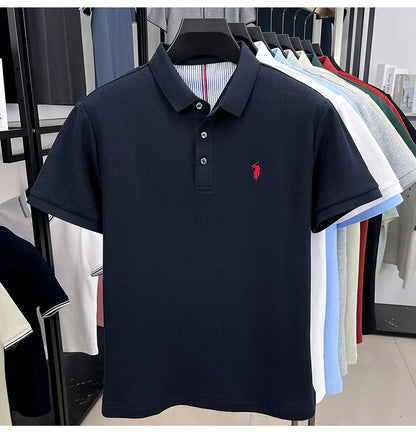 Men’s 100% cotton short sleeve polo shirt