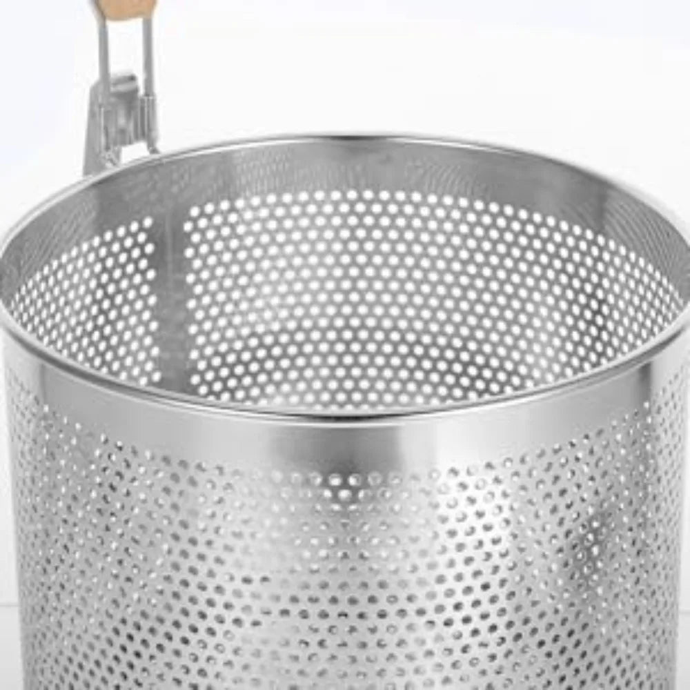 201 stainless steel fine mesh strainer with ergonomic handle