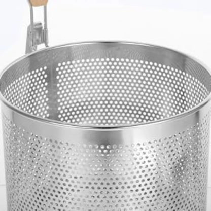 201 stainless steel fine mesh strainer with ergonomic handle
