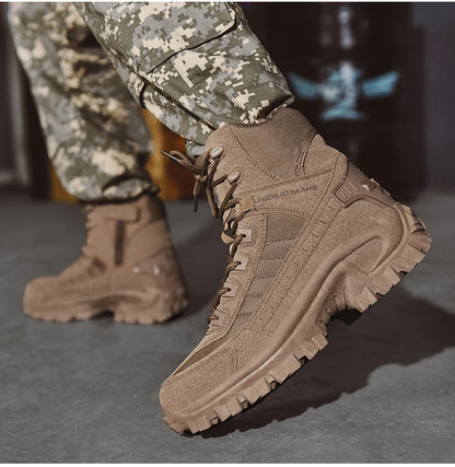 Wear-resistant ankle boots for hunting and walking
