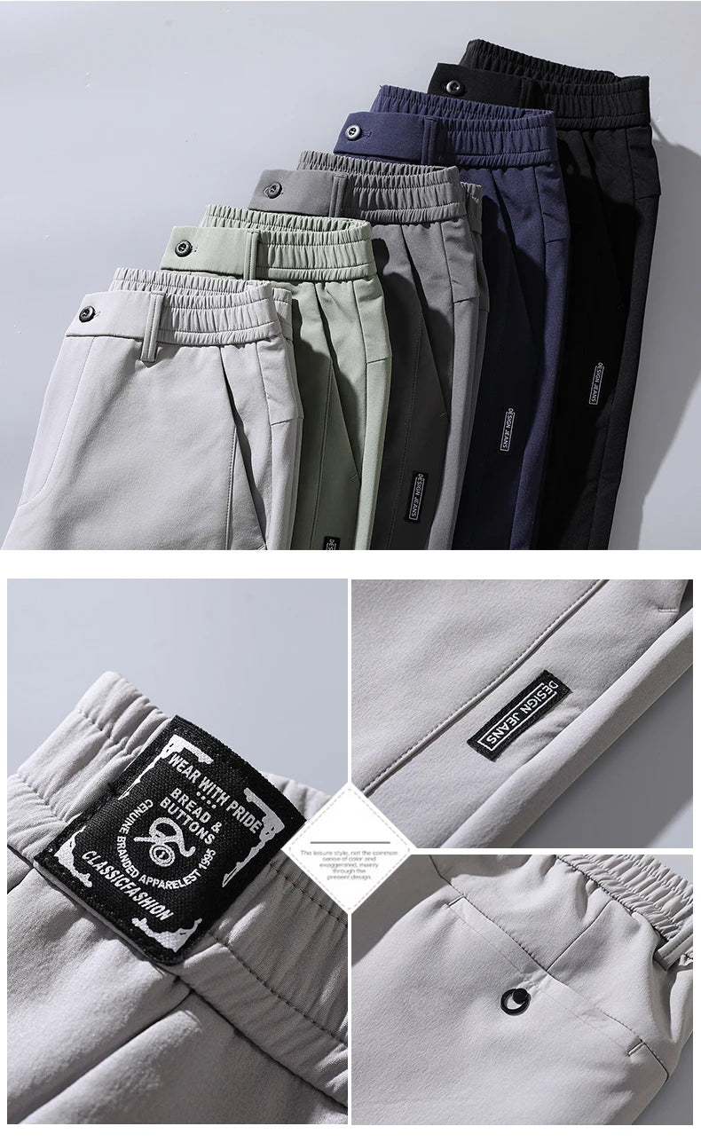 Breathable spring/summer golf and sports trousers