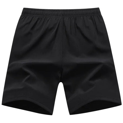 Men’s breathable summer sports shorts with elastic waist