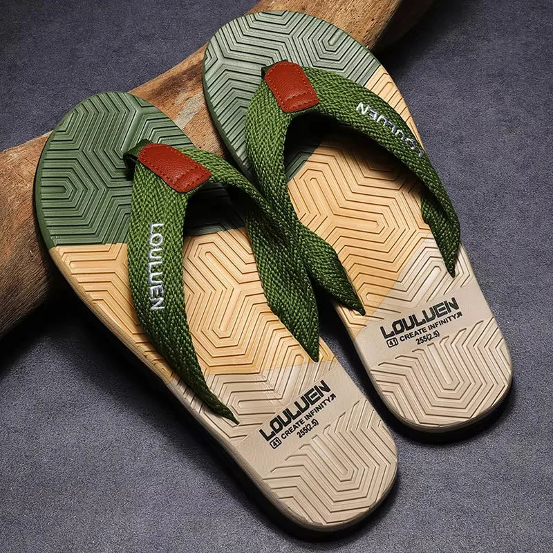 Men’s high-quality summer flip flops
